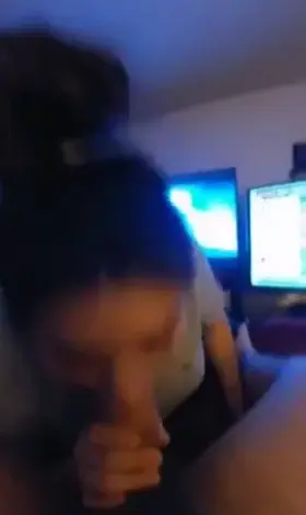 😍Great 💋blowjob by 😍gorgeous 🍑girl video