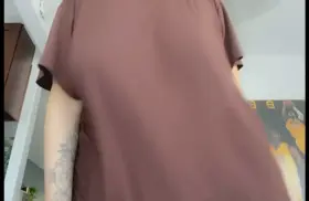 Can I pull off wearing this shirt without a bra?