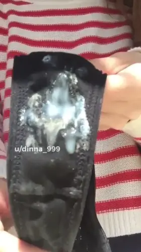 [selling] any lovers of creamy thongs? Been worn for 72 hr, details on kik: dinna999 (serious inquires only)