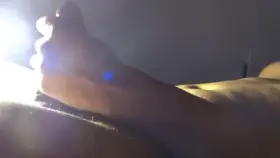 A slow mo cum explosion