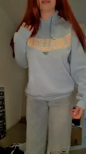 Should I show the guys at college what's under my hoodie?