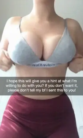 Your girlfriend has been sending this to all your buddies...