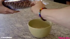 Lexi Lore - Fucking Stepsis at Family Breakfast