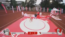 Bikini wrestling with wardrobe malfunction