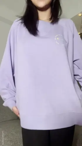 Voilà, my perky boobs!