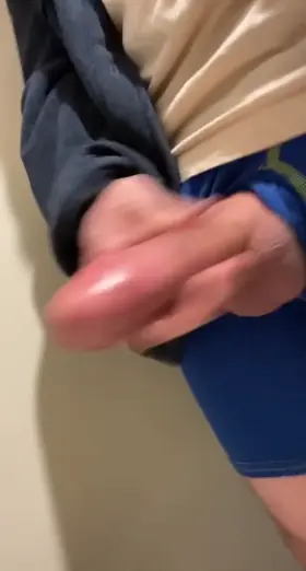 Barely got my pants off before she made me unload my cum