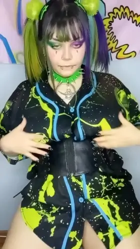 Are you into goth clown girls by any chance?