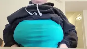 Just a drop from under my sweatshirt