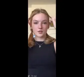 This white tik tok slut is hungry for that black nut Thoughts?