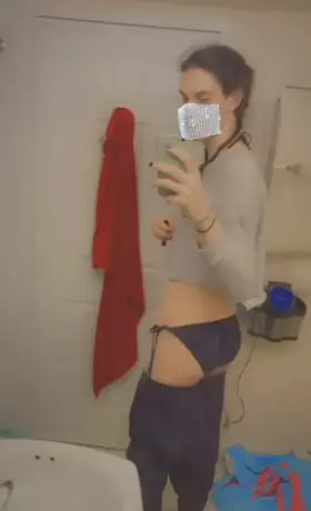 POV: I texted you from the bathroom