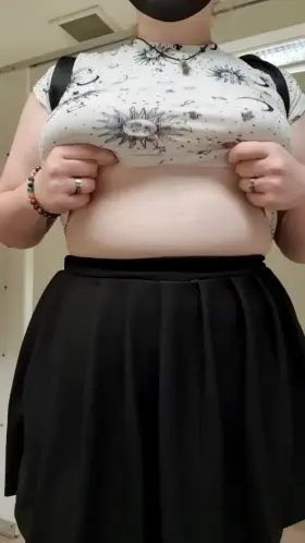 had some fun in the campus bathroom before class