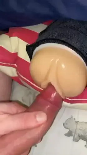 Using my friends fleshlight. First post here. Do you like the tease?