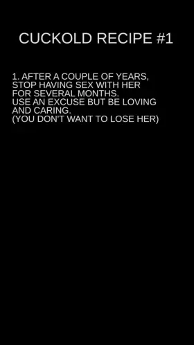 Cuckold Recipe #1