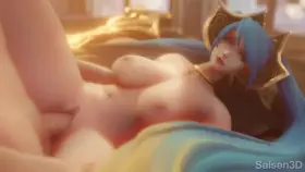 Sona gets fucked (Salsen) [League of Legends]