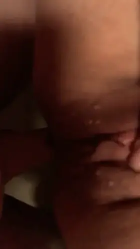 Hubby fucking my dirty asshole.