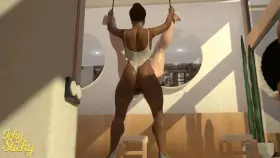 Futa Sheva fucking Rebecca (Icky Sticky)