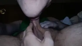 Latino twink deepthroating my cock