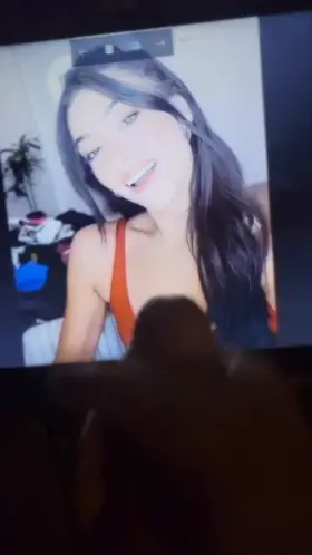 Finally gave Charli D'amelio a cumtribute looks like she loved getting blasted hope y'all enjoy!!