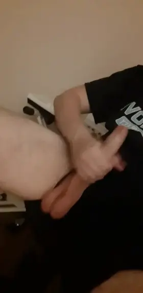 m18, watch me jerk my big teen balls