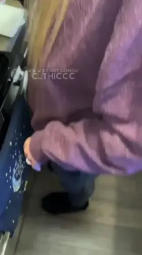 Everytime I make breakfast he wants to cum inside me👀[OC]