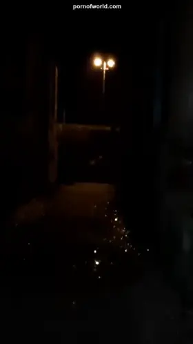 Deep Blowjob On The Night Street