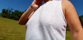 Love walks in the sunshine!