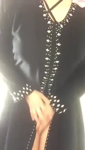 What hijabies hides under their coat! Do you like my body?