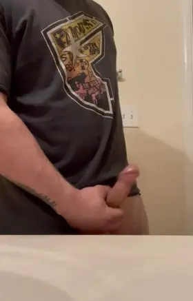 Throwing my cock around