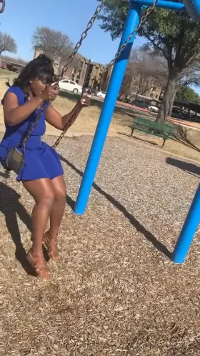 Would you go on the swings with me?