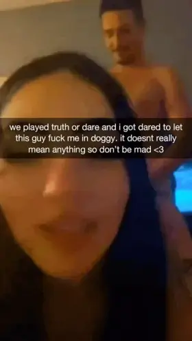 It's just a dare Honey, don't be mad🙄 👿