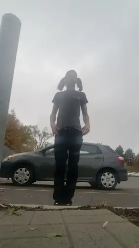 Whoops. Flashed in public.