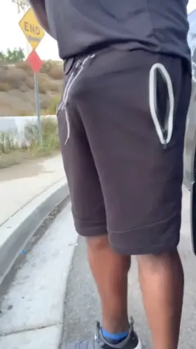 Played with a Big Black Cock Today at my Favorite spot. This is before he got Deepthroated 💦🍆(Cul de Sac above ARCO Station , Deer Springs Exit off the I-15, North San Diego CA)