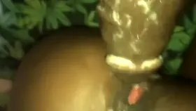 BBC In A Little Ebony Ass