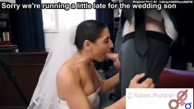 We needed to make sure she was right for you son [Cuckold] [Cheating] [Wedding] [Bride] [Bull Father Mom]