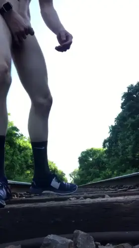 Throwback, unloading on the tracks (OC)