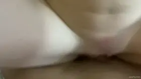 Cowgirl riding sex with pussy cream pie
