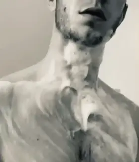 Need some help in the shower, shaving scrubbing my back and…