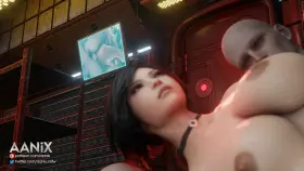 Ada Wong triple anal penetration (Aanix) [Resident Evil]