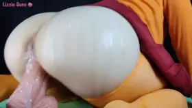 Velma takes 3 fat loads of cum