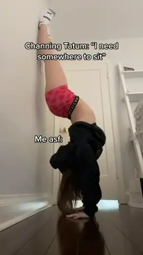 Am I flexible enough for u😉?