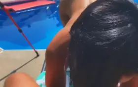 So proud of herself!