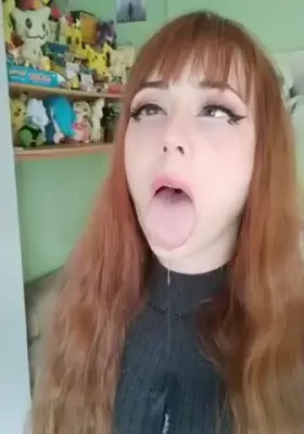 this girl next door is extra drooly and ready for your cock