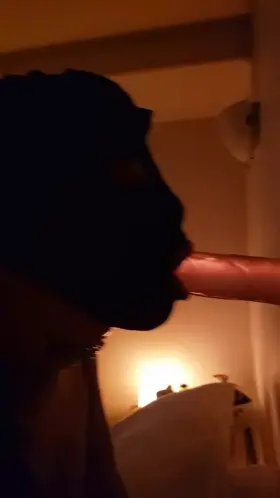 Love practicing on this thick cock