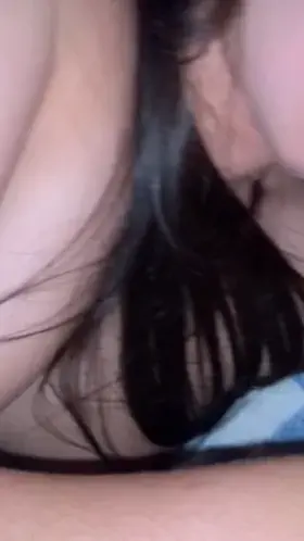 Getting fucked by his thick bbc while hubby films and gets sucked 😈😈😈