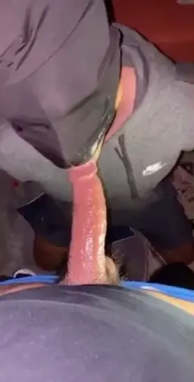 I'm sucking my regular in this video. If you're 8