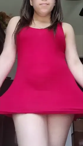 Short dresses can hide quite alot