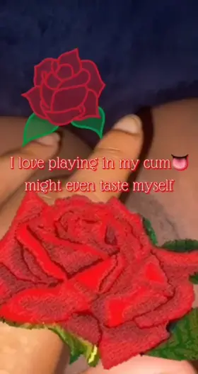 I tasted myself afterwards❤️