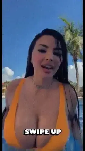 Huge boobs pool