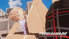 Haru and Joker on the rooftop (MokujinH) [Persona]