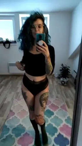 No make-up or filters, butt..